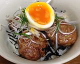 超簡単　つくね丼作り方9写真