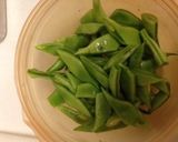 【常備菜】簡単モロッコインゲンの胡麻和え作り方1写真
