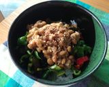 むっちゃ簡単!「塩コンブなっとう丼」作り方3写真