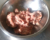 なすの挽き肉はさみ揚げ♪甘酢あんかけ作り方3写真