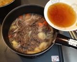 簡単☆お肉とじゃがいもたっぷり♡肉じゃが作り方8写真