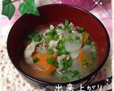 大豆アレ対策にも!塩麹で優しい♪塩豚汁♡作り方8写真