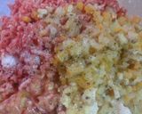 野菜たっぷりミートボール作り方1写真