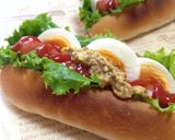 ✿朝食やお弁当に カラフルホットドック✿作り方4写真