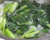 秋です。小松菜と玉ねぎと豆腐のみそ汁作り方2写真