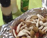 鮭とキノコのホイル焼き作り方3写真