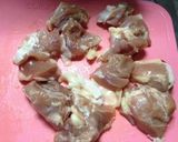 簡単♡鶏肉の炒め煮作り方1写真