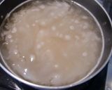 黄桃缶いりの、スパゲッティサラダ作り方2写真
