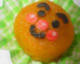 簡単キャラ弁かぼちゃの煮物でアンパンマン作り方6写真