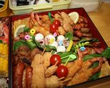 H25運動会弁当(大人4人子ども2人)作り方1写真