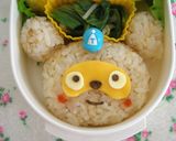 キャラ弁☆ぽんぽこたぬきさん☆作り方10写真