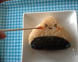 キャラ弁☆簡単栗おにぎり作り方5写真