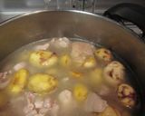 栗と鶏の煮物作り方6写真