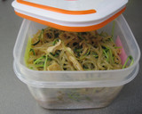 しらたきと油揚げと豆苗の炒め煮作り方5写真