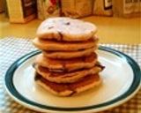 HM卵牛乳なし簡単幼児朝食豆乳パンケーキ作り方11写真