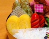お弁当♪白だしで出汁巻き玉子作り方4写真
