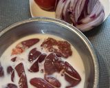 鶏レバーのサルサローザ作り方1写真