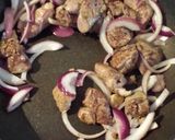 鶏レバーのサルサローザ作り方4写真