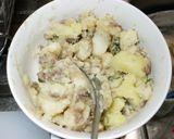 残り物で簡単(^^)♪肉じゃがきんちゃく作り方1写真