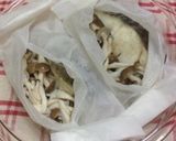 レンジで☆しめじたっぶり！たらの包み蒸し作り方5写真