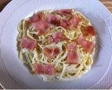 生クリームスパゲッティ作り方5写真