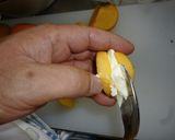 簡単！オシャレ！柿の前菜作り方1写真
