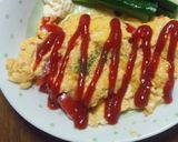 混ぜてから3分♪トマトチーズオムレツ作り方4写真