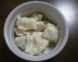 カマンベールのバナナはちみつデザート作り方1写真
