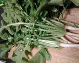 間引き大根☆菜っ葉の漬物☆作り方1写真