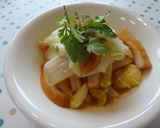 さつま揚げと白菜のスイートチリソース煮作り方5写真