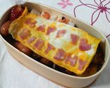 お弁当に♥誕生日プレート♥作り方7写真