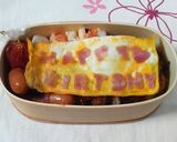 お弁当に♥誕生日プレート♥作り方9写真