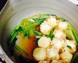 小松菜と冷凍シューマイの簡単煮作り方7写真