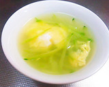 きゅうりとふわふわ卵の中華スープ作り方5写真