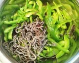 超簡単!ノンオイル!!塩昆布ピーマン♪作り方3写真