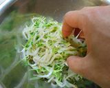 簡単☆もやしと豆苗の和え物作り方3写真