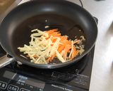 一夜干しイカ（味噌）と野菜の中華味噌炒め作り方4写真