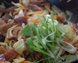 一夜干しイカ（味噌）と野菜の中華味噌炒め作り方5写真