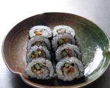 湯くぐり美人のイカ納豆巻き作り方4写真