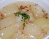 夕顔のイカそぼろあんかけ作り方5写真
