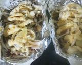 秋が来た♥鮭ときのこのタルタルホイル焼き作り方5写真