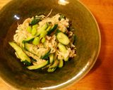 切り干し大根ときゅうり枝豆の浅漬け作り方3写真