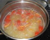 イカそぼろと野菜のコンソメスープ作り方2写真