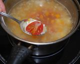イカそぼろと野菜のコンソメスープ作り方3写真