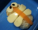 キャラ弁☆おサルとトンボで秋のお弁当作り方9写真