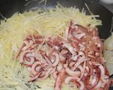 一夜干しイカとじゃがいものバター醤油炒め作り方4写真