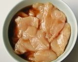 鶏むね肉のジューシー♪一口チキンカツ作り方1写真
