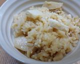 ２人分・たけのこと鶏ひき肉の炊き込みご飯作り方5写真