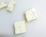 キャラ弁 チーズで四角いパンダ作り方2写真