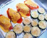 付け合せに~ナスとズッキーニのパン粉焼き作り方3写真